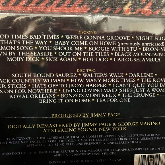 LED ZEPPELIN BOXED SET 2. 31 tracks from Led Zeppelin’s nine studio albums. - Picture 5 of 8